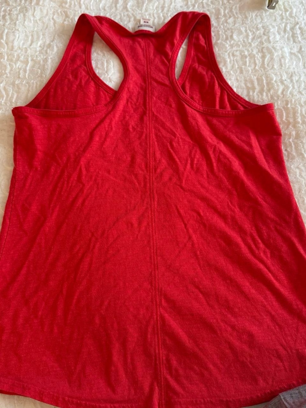 Thread & Supply Red Racerback Tank Top - Picture 3 of 4